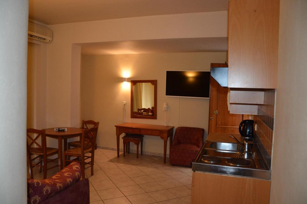Eleni Beach Apartment Sztalída Kültér fotó
