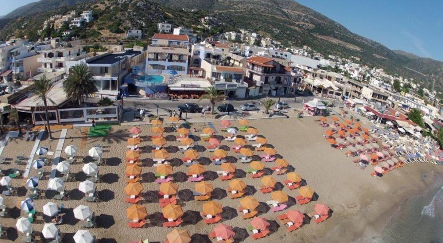 Eleni Beach Apartment Sztalída Kültér fotó