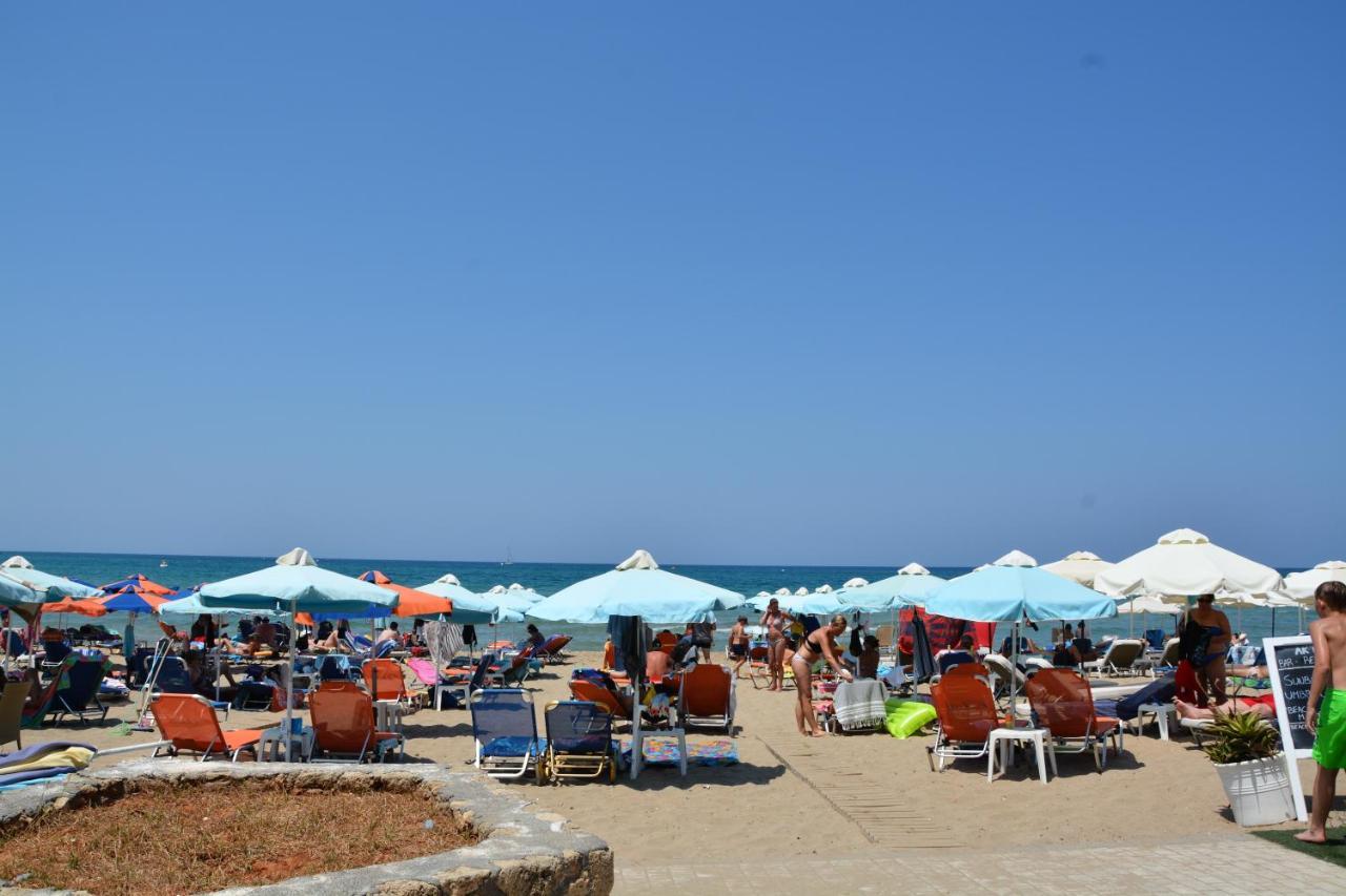 Eleni Beach Apartment Sztalída Kültér fotó