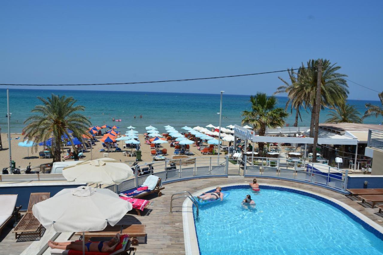 Eleni Beach Apartment Sztalída Kültér fotó